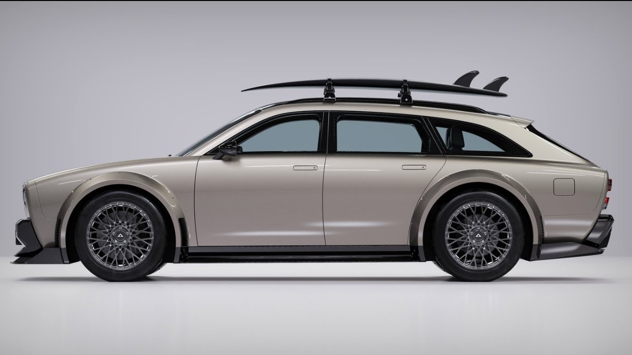 Alpha Motor Corporation Unveils The Pure Electric SAGA ESTATE Crossover Vehicle