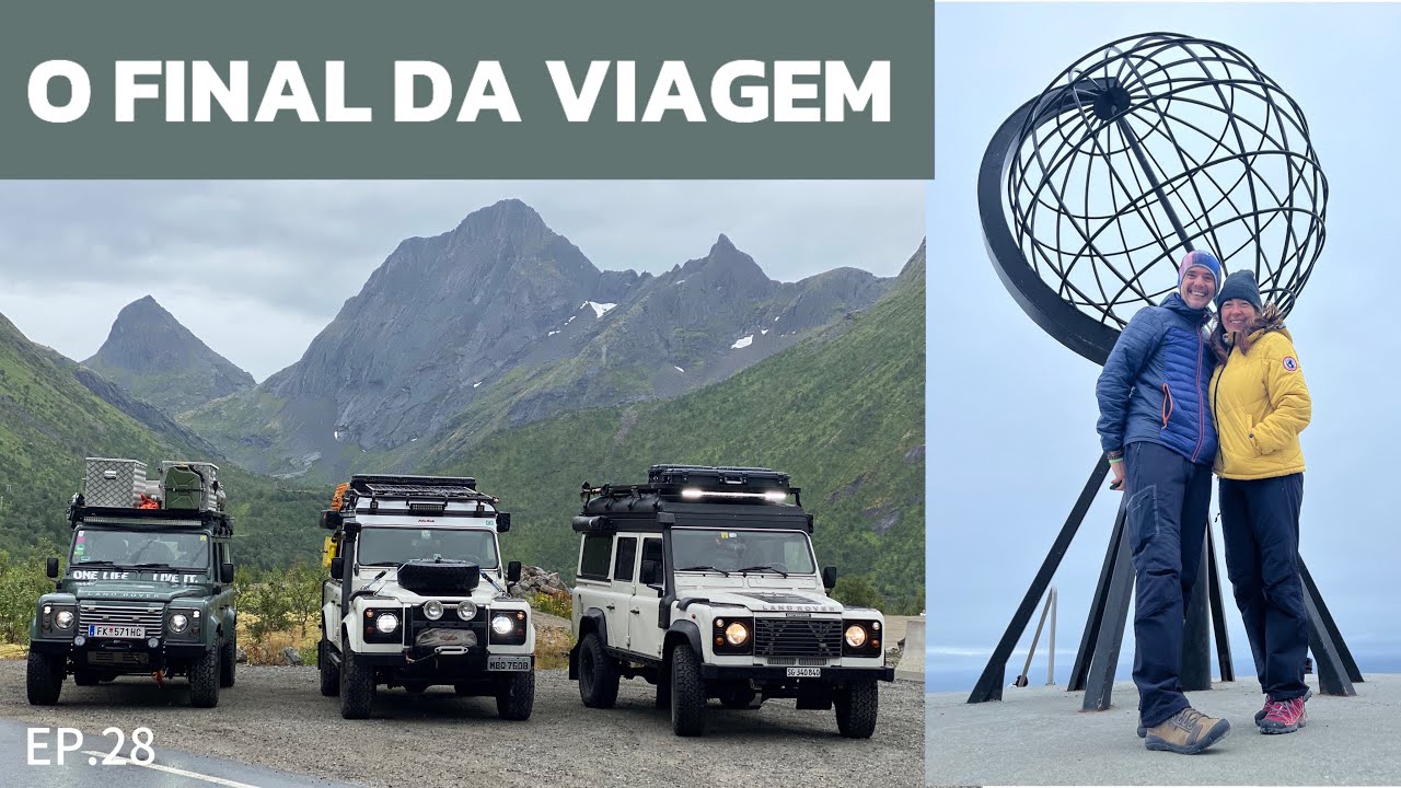 Chegamos ao final de uma viagem fantástica pela Noruega Land Rover Defender Overland Camper (Ep.28)