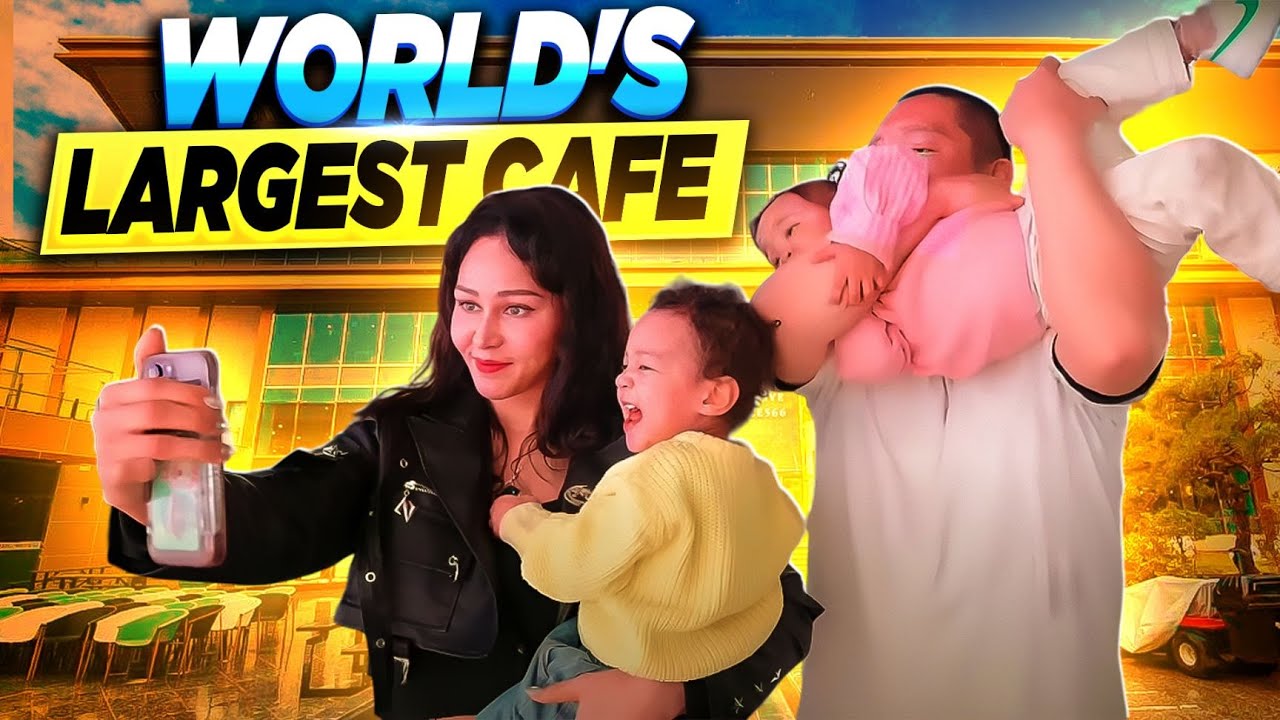 Inside Korea’s Biggest Cafe – A Must-Visit Family Destination!
