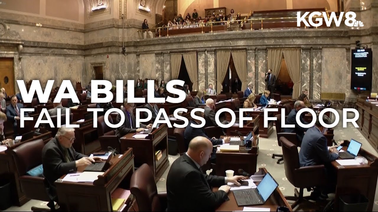 Bills in Washington state legislature must try again next year