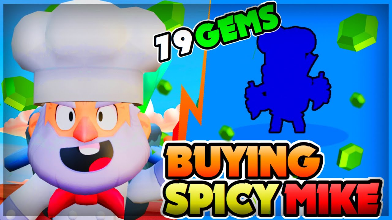 BUYING SPICY MIKE! | SPICY MIKE GAMEPLAY! | BRAWL STARS