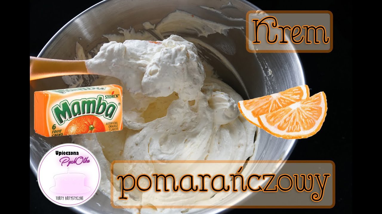 Jak zrobić krem pomarańczowy do tortu czy babeczek jak MAMBA? Pomarańczowy curd | Orange curd cream