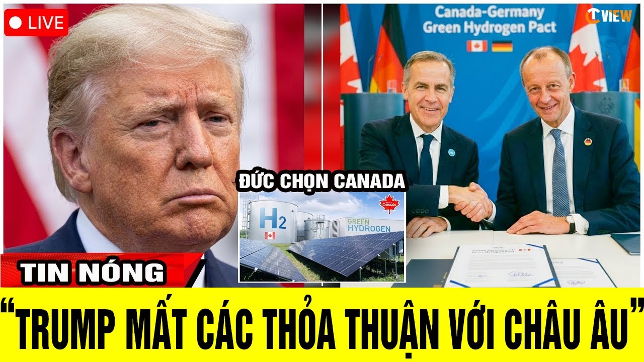 Canada v&agrave; Đức đạt Thỏa thuận hydro xanh trị gi&aacute; 400 triệu euro khiến Mỹ bị loại khỏi thị trường