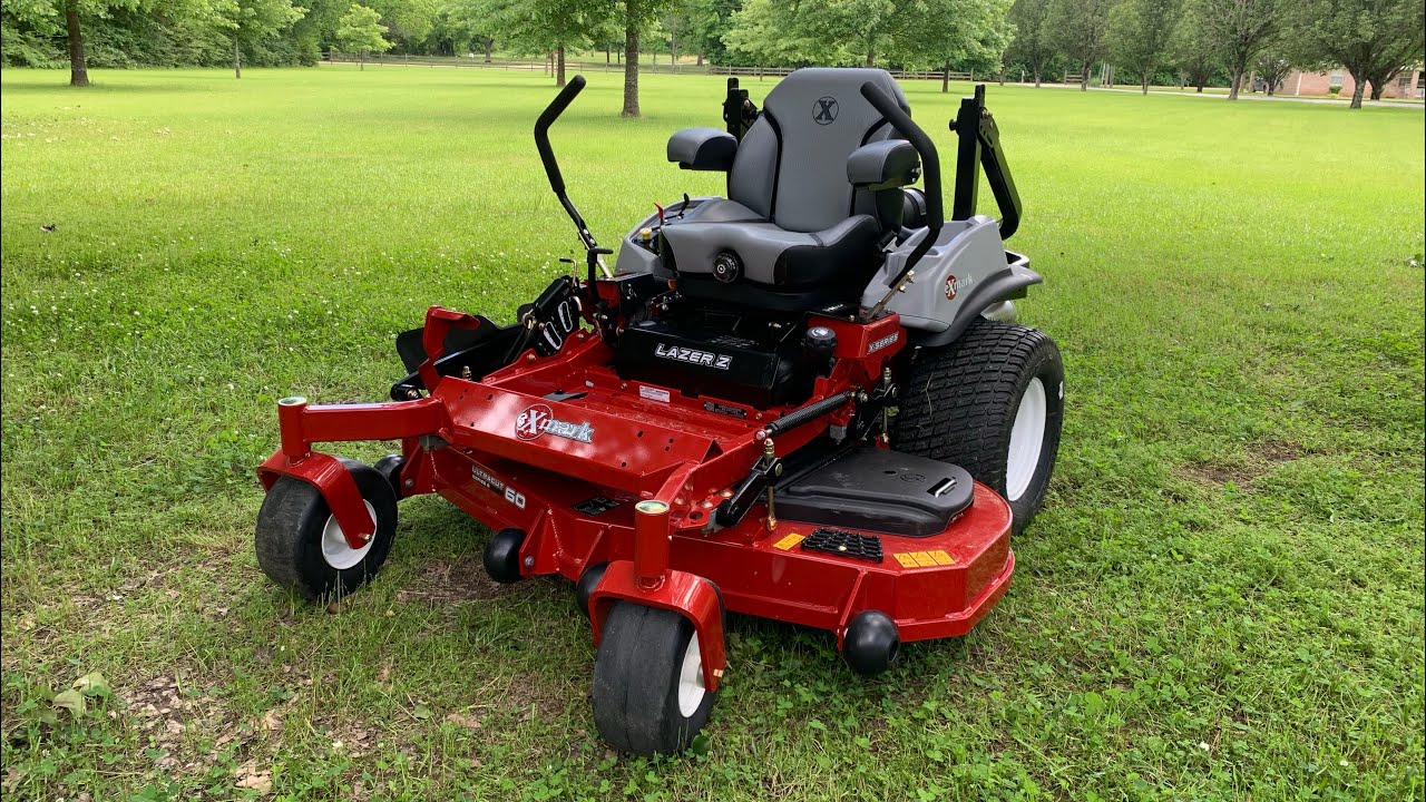 My Brand new mower!!! | Exmark Lazer Z X-Series with a 60 inch deck!