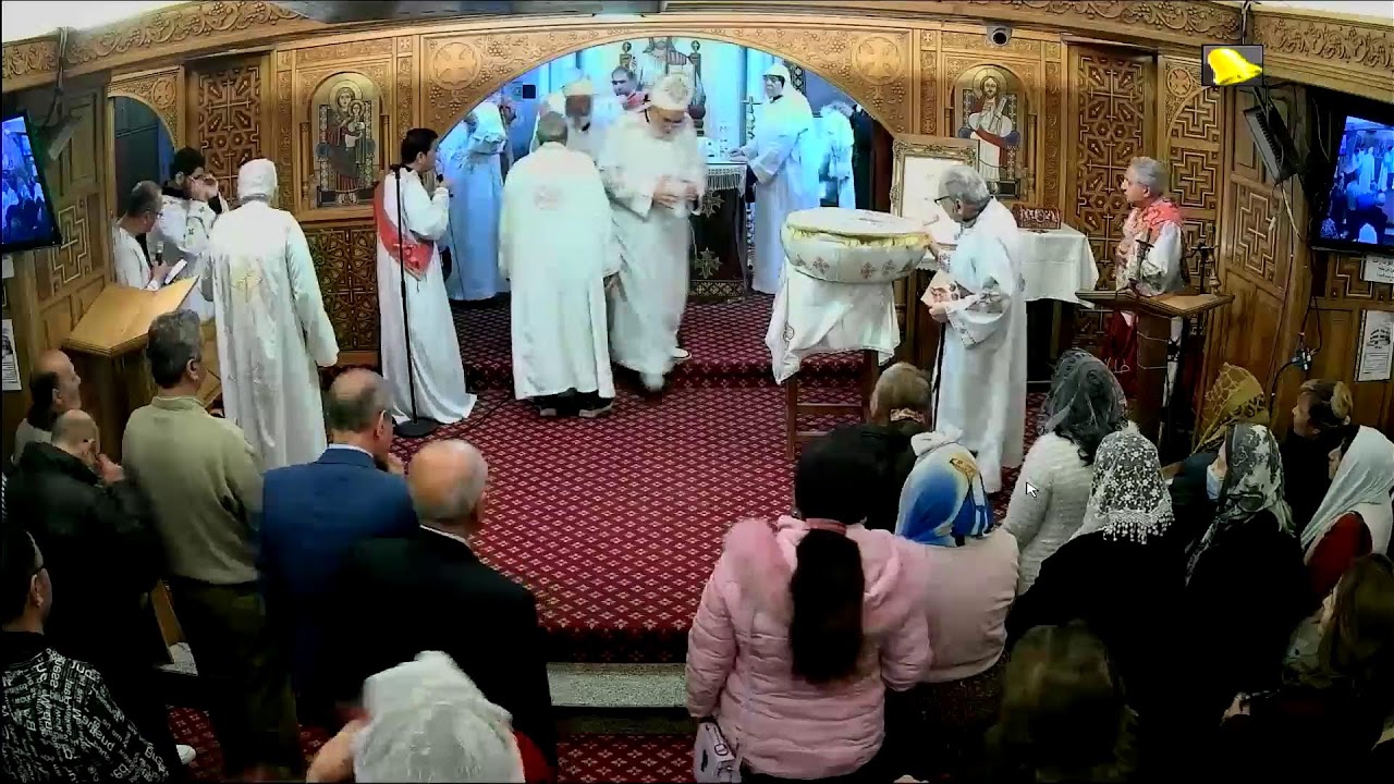 القداس الالهى يوم الخميس من الصوم الكبير   5/ 3 /  2026    كنيسة الانبا ابرام