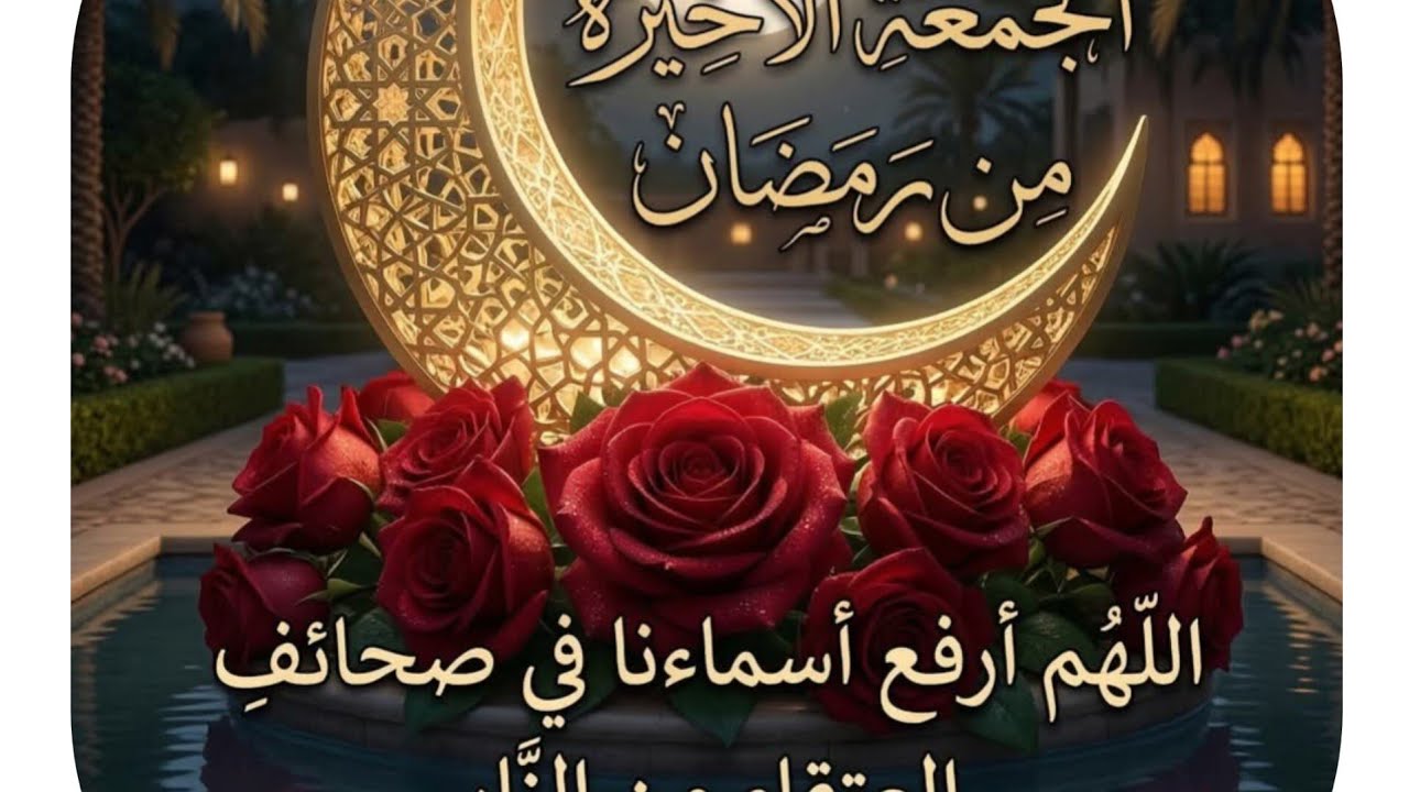 آخر جمعة من رمضان 🌙اللهم بلغنا ليلة القدر 🤲🤲