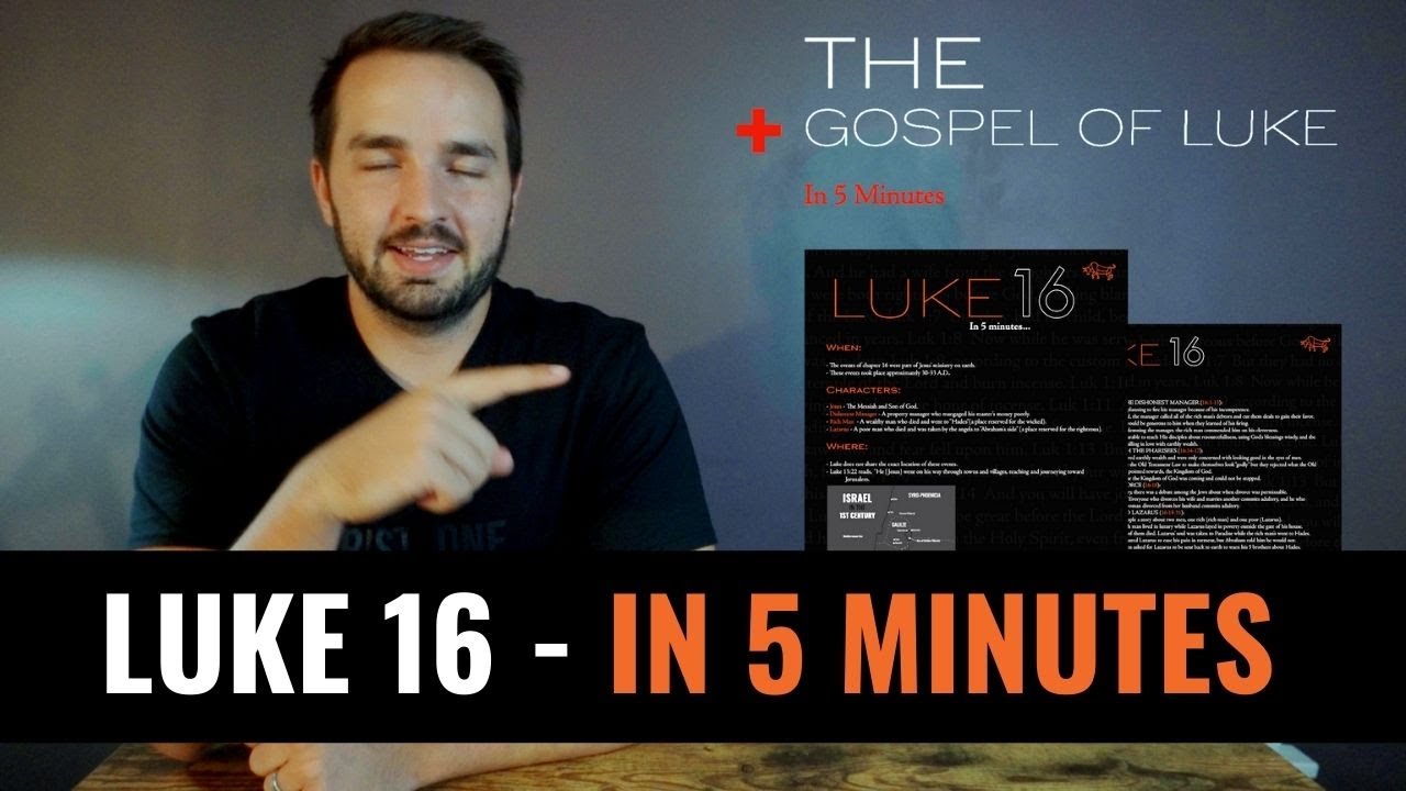 ЛУКА 16 &mdash; За 5 минут &mdash; 2BeLikeChrist