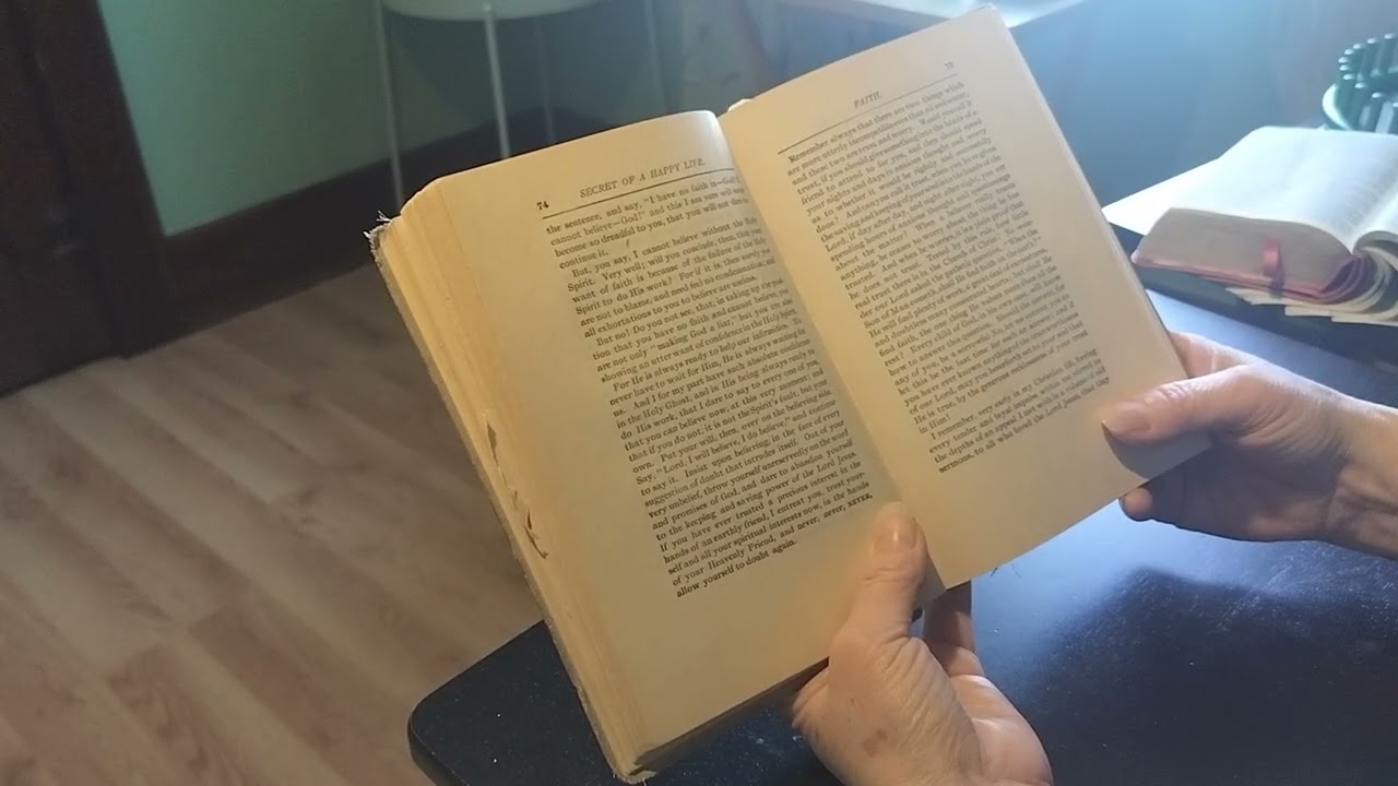 Chapter 6 the Christian's secret of a happy life