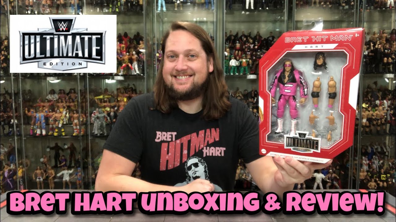 Bret “Hitman” Hart WWE Ultimate Edition Exclusive Unboxing & Review!