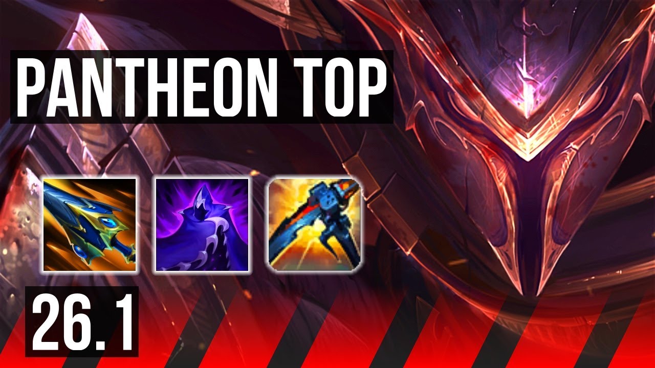 PANTHEON vs MORDEKAISER (TOP) | 5k gold comeback | EUW Master | 26.1