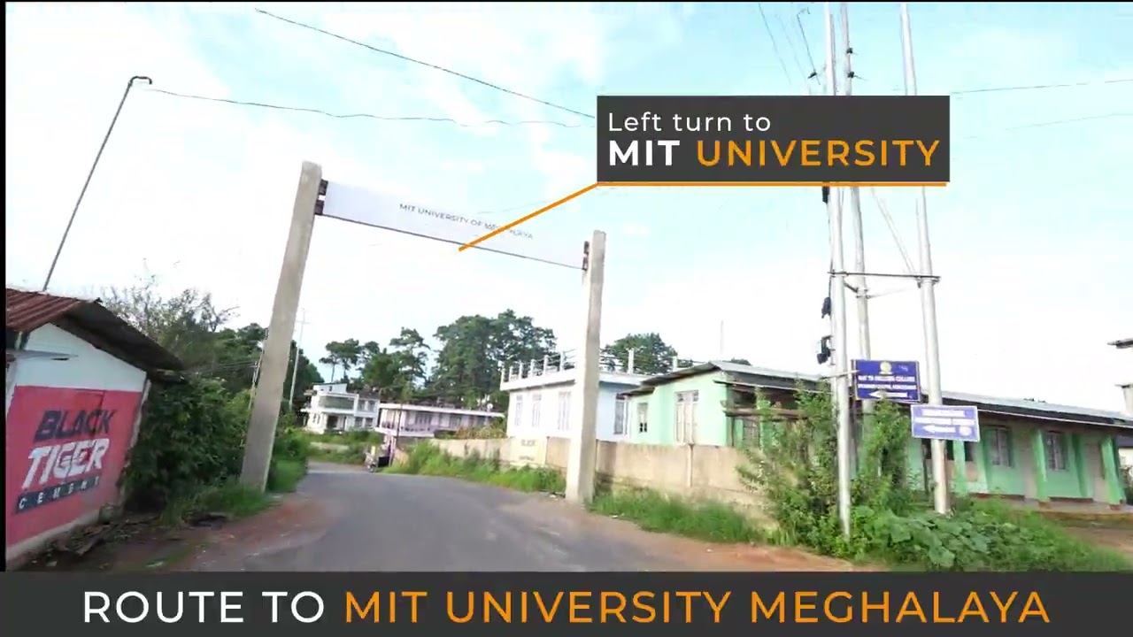 Road to MIT Shillong: Time-Lapse Journey to Campus | How to Reach Guide