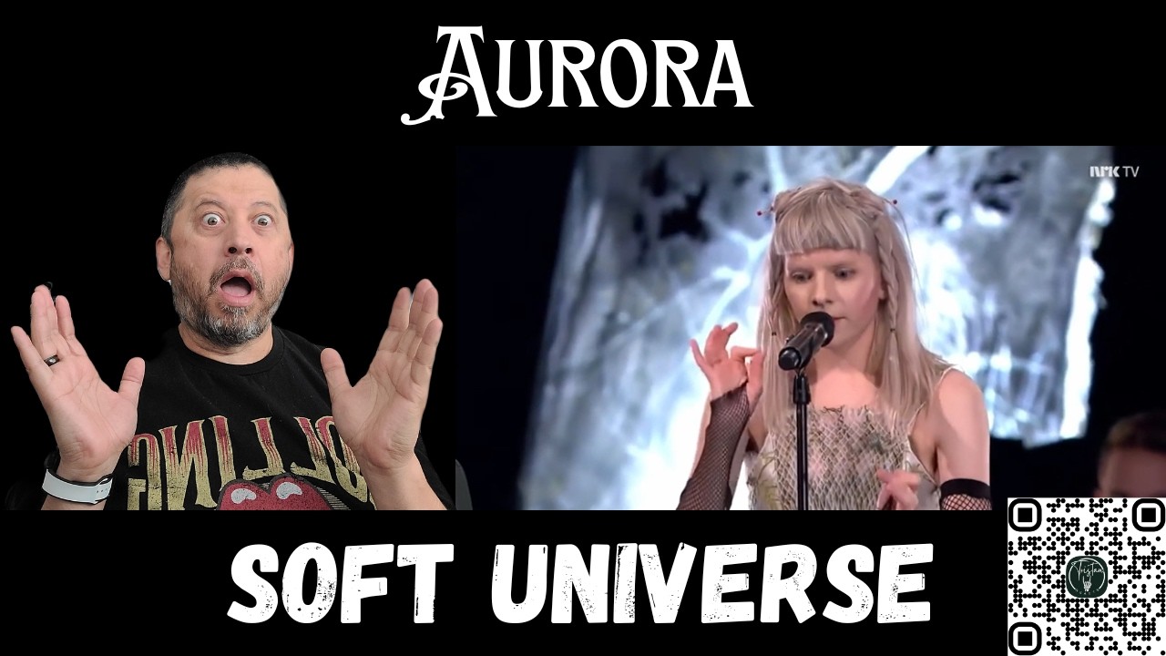 First Time Reaction - Aurora - Soft Universe | LIVE Nidarsdomen's Cathedral Show, 2017