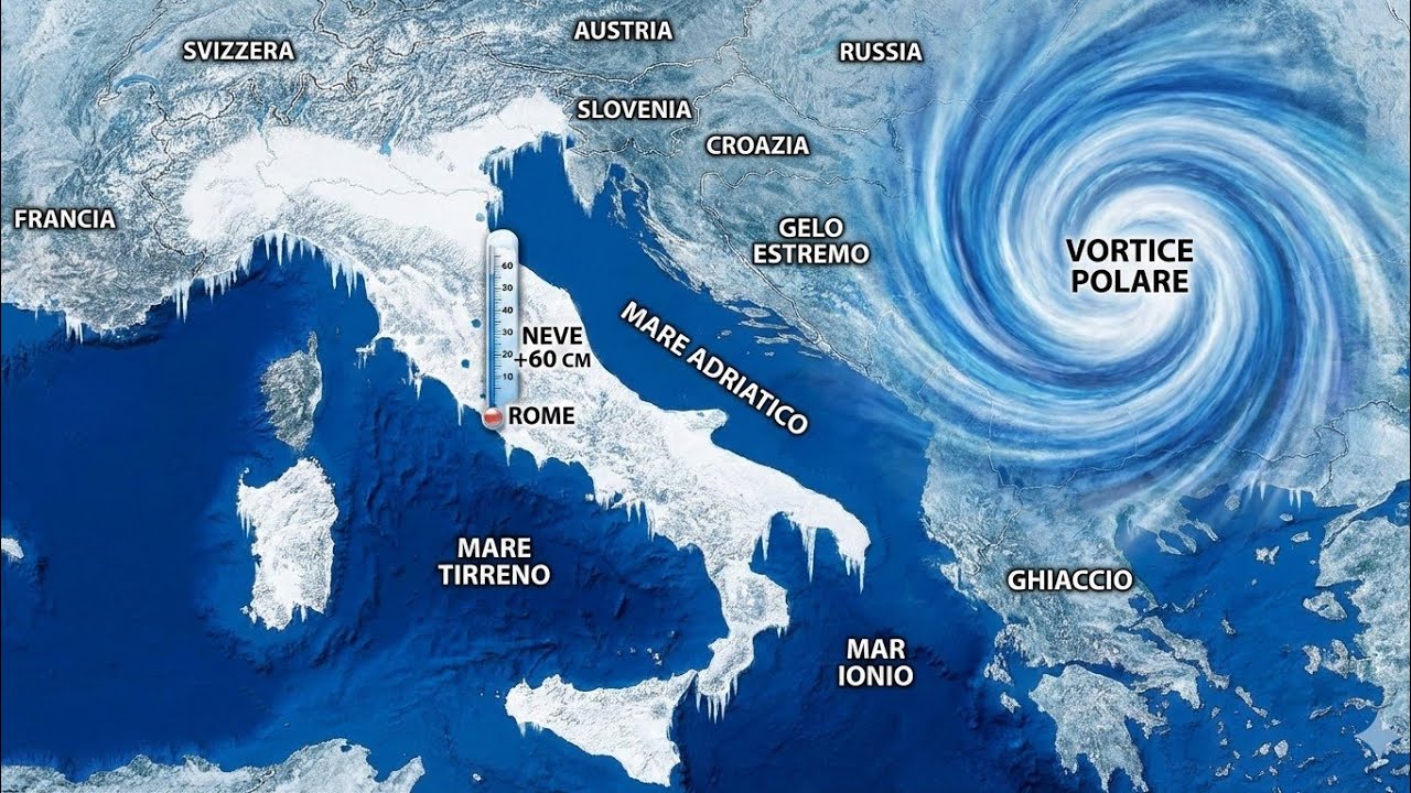 L'inverno non è ancora finito! Preparatevi a tempeste di neve storiche sulle coste e nelle pianure