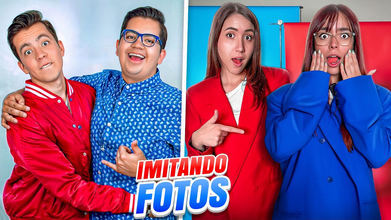 IMITANDO FOTOS DE NUESTROS NOVIOS BRYAN Y EDDY SKABECHE!!!
