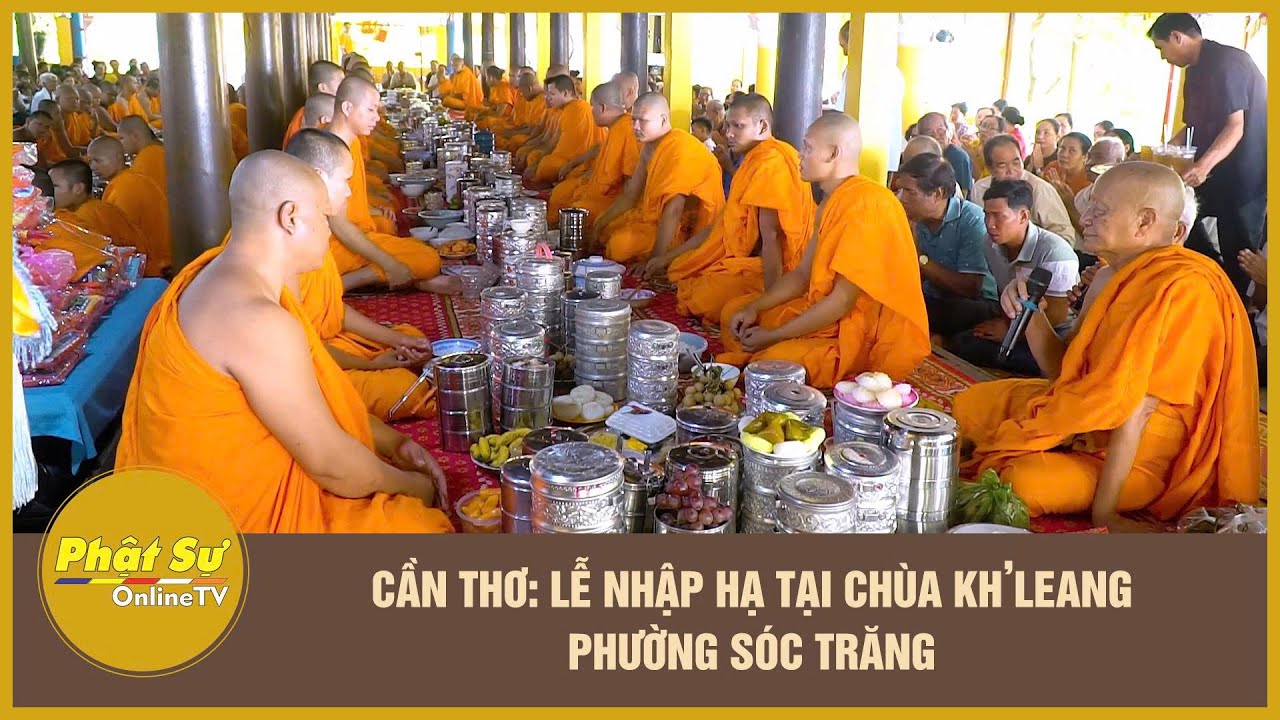Cần Thơ: Lễ nhập hạ tại ch&ugrave;a Kh&rsquo;leang - phường S&oacute;c Trăng