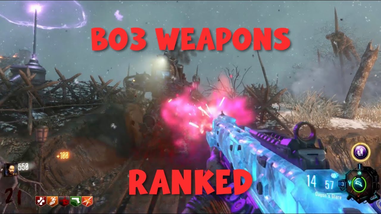 COD BO3 Zombies Weapons Ranked Worst to Best