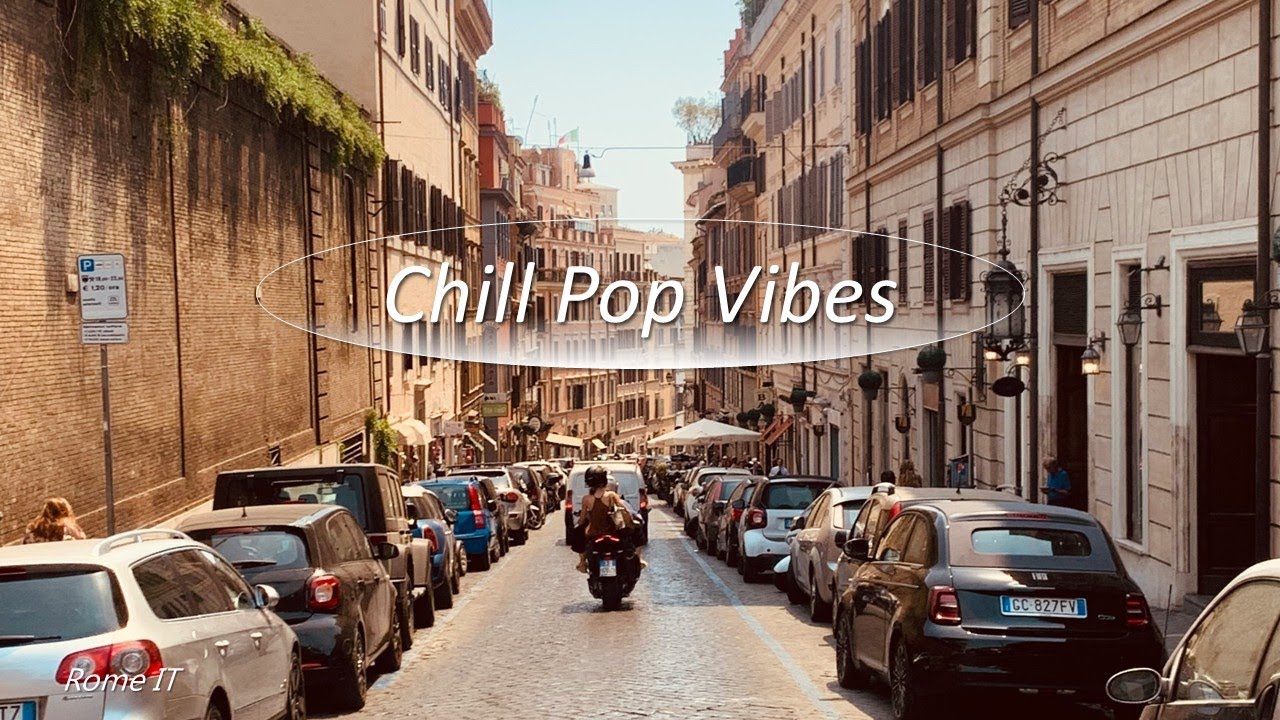 [Playlist] 오래된 영화처럼, 로마의 골목을 걷다🌿| Chill Pop Playlist 🎧