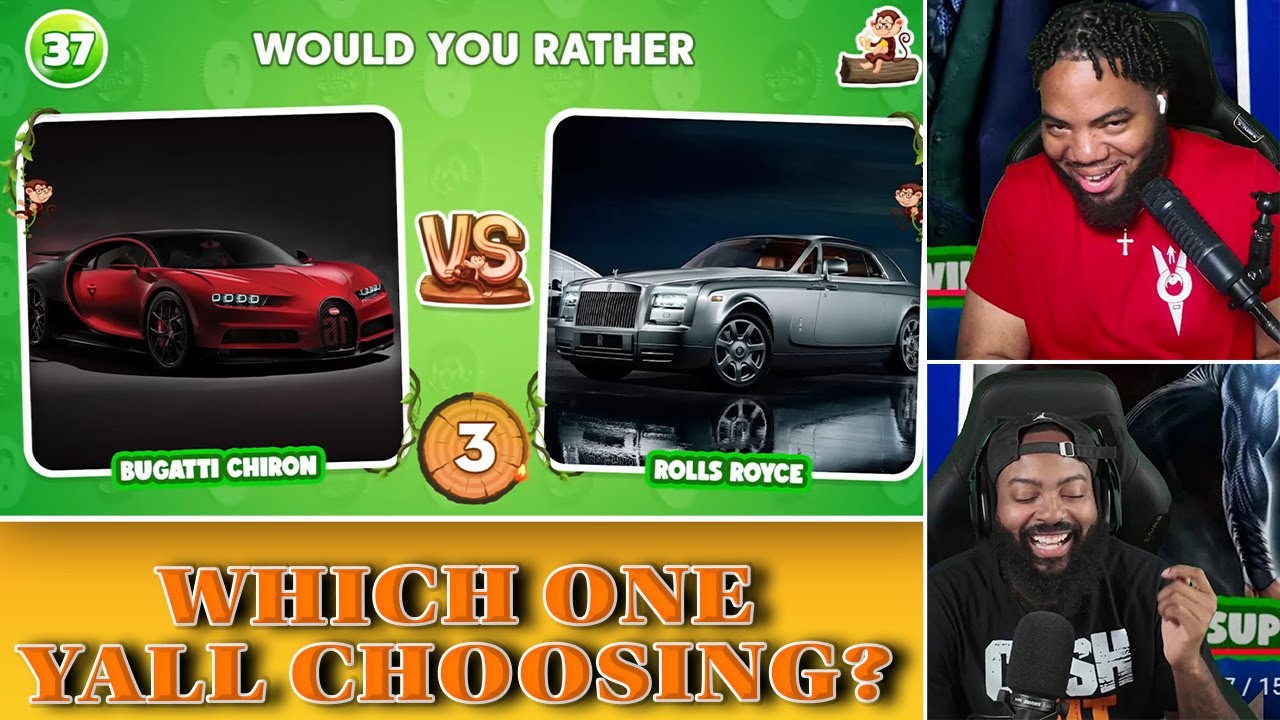 INTHECLUTCH REACTS TO WOULD YOU RATHER - HARDEST CHOICES EVER