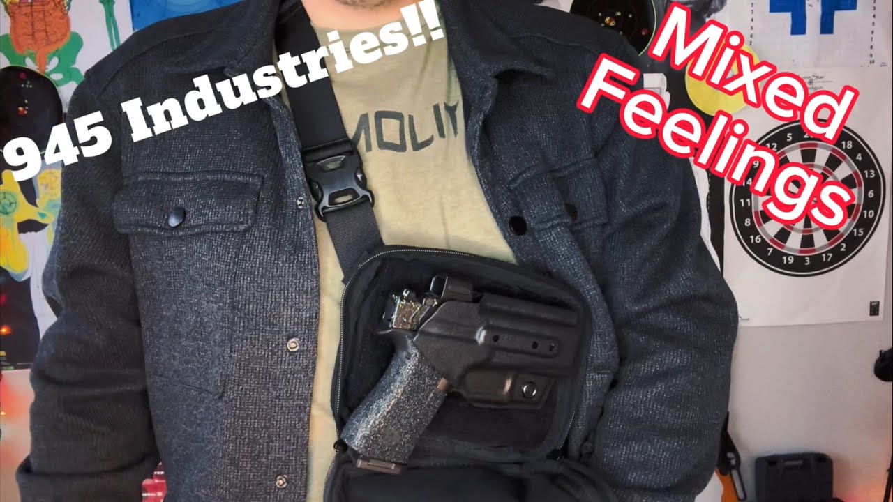 First Impressions on the 945 Industries Q.A.P.S Bag for concealed carry!! 🔥MUST SEE!!🔥