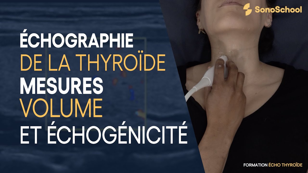 Échographie de la thyroïde : mesures, volume et échogénicité - iSonic | SonoSchool