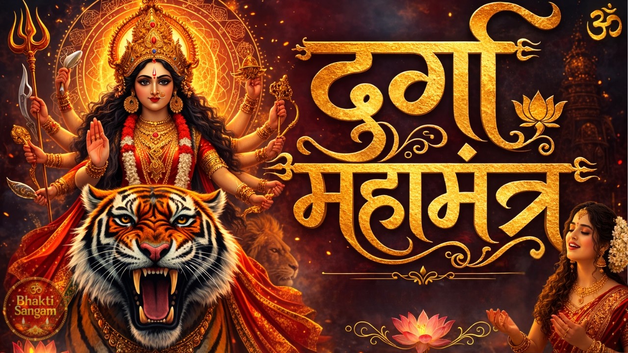 Durga Mahamantra | Om Jayanti Mangala Kali | Divine Goddess Stuti Chanting