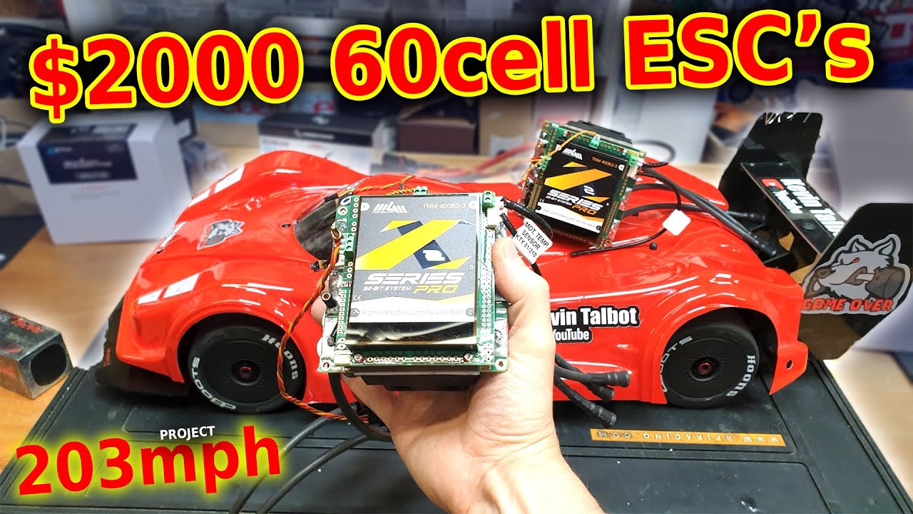 Project 203mph RC Car Gets $2000 Power Upgrade