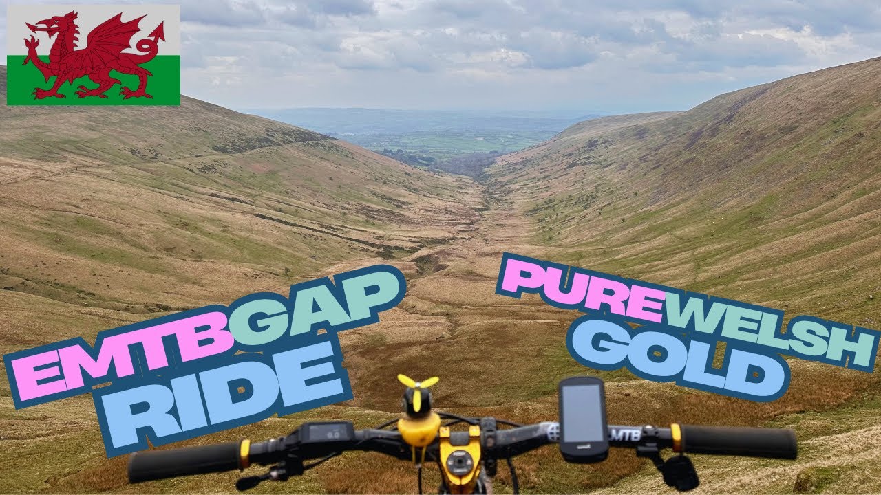 Катание по трассе Gap от Talybont Trail Hub на электровелосипеде | The Gap | #mtb #downhill #desc...