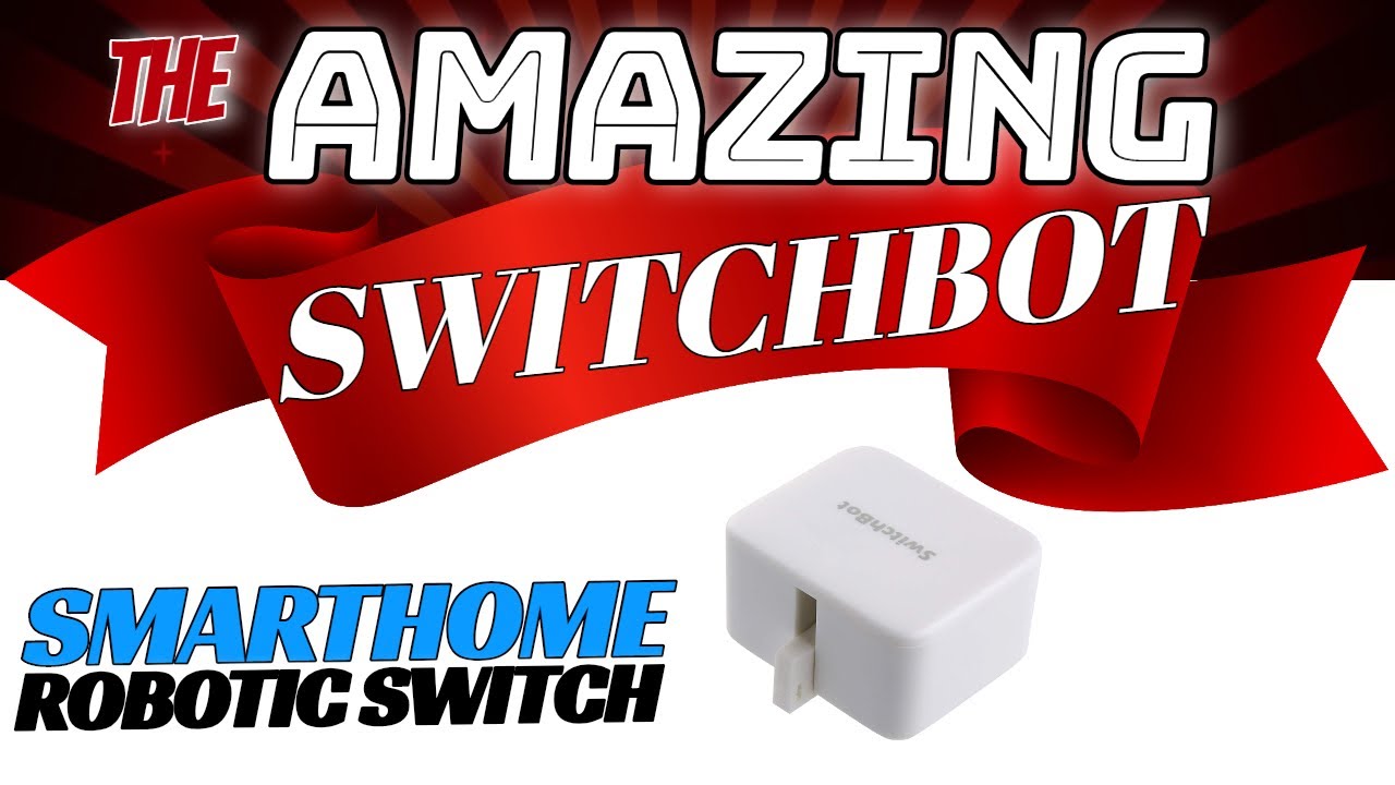 SWITCHbot | the ROBOTIC BUTTON PRESSER | Smarthome Device | works with ALEXA, GOOGLE HOME