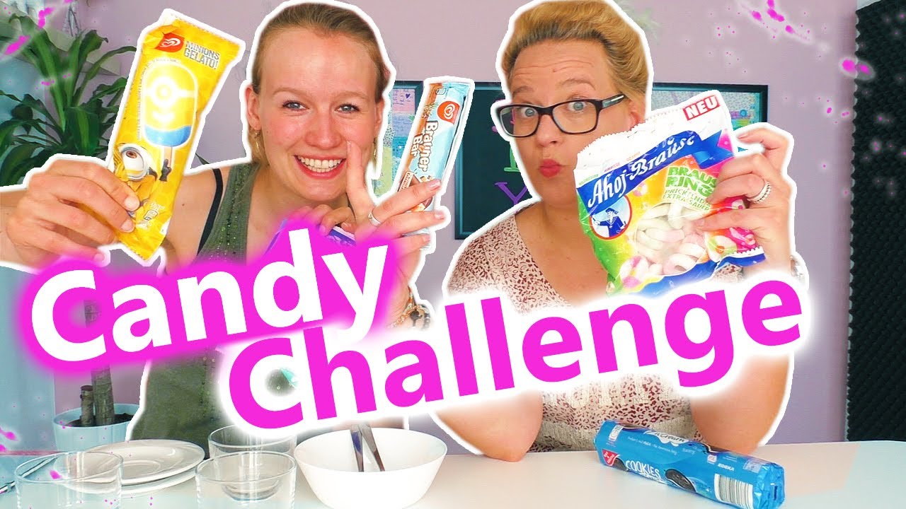 Candy Challenge SOMMER mit Minions Eis, Ahoi Brause und Haribo | DIY Inspiration Eva & Kathi
