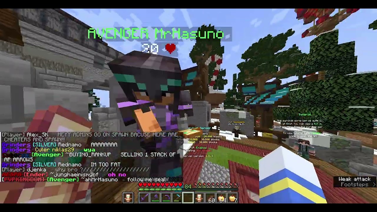 Survival 1 Spawn Griefed!!!!!!!!!!!!!! | Mineberry