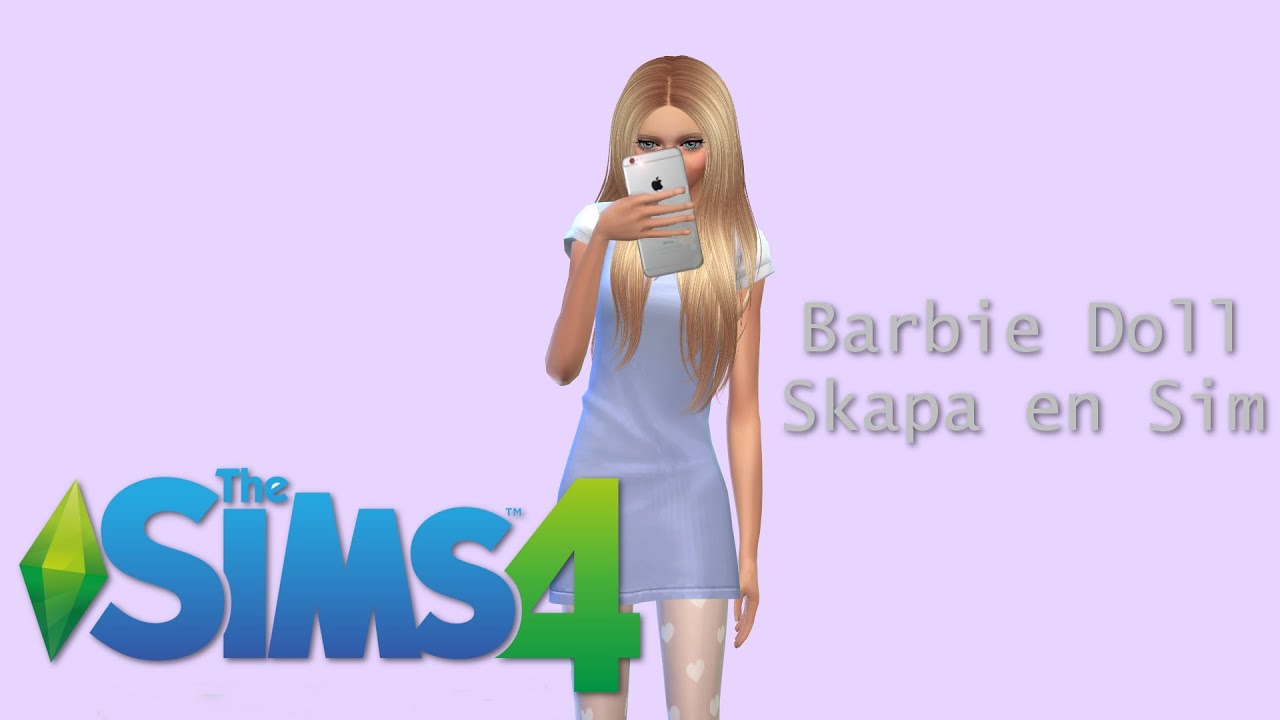 The Sims 4: Skapa en Sim {Barbie Doll}