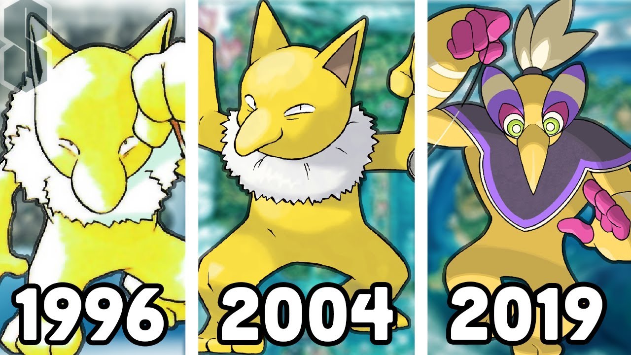 Re-Designing GEN 1 Pokemon in the GEN 7 Style