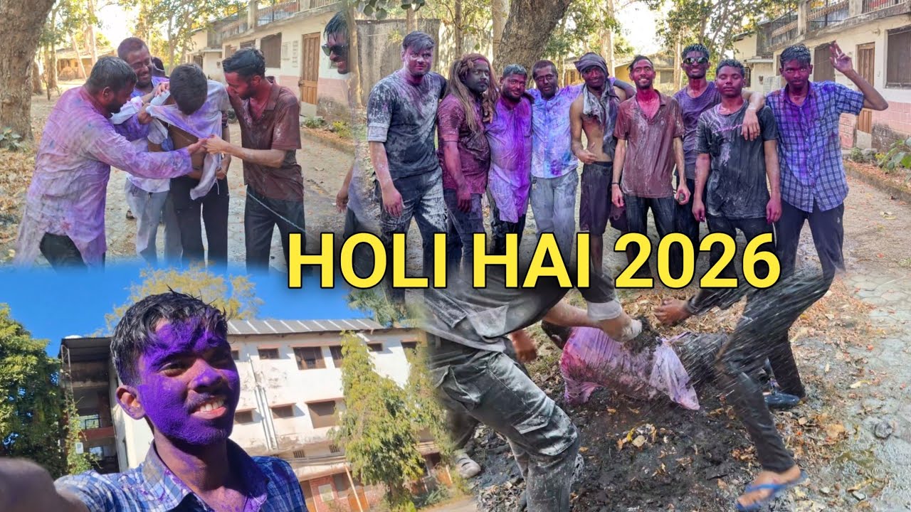  Holi Celebration 2026 | Colors, Culture & Celebration Vlog @AbhishekEkka08 