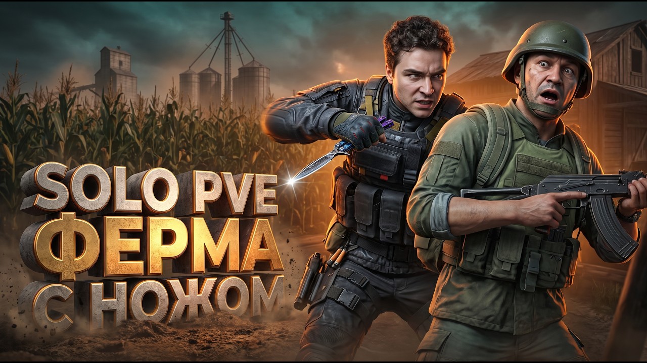 ПРОШЕЛ СОЛО PVE-ФЕРМУ С НОЖОМ! | Arena Breakout Infinite