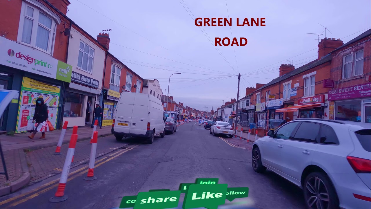 Bradgate Factory, Aston Green Factory, Fosse Shopping Centre others in Leicester / 4k