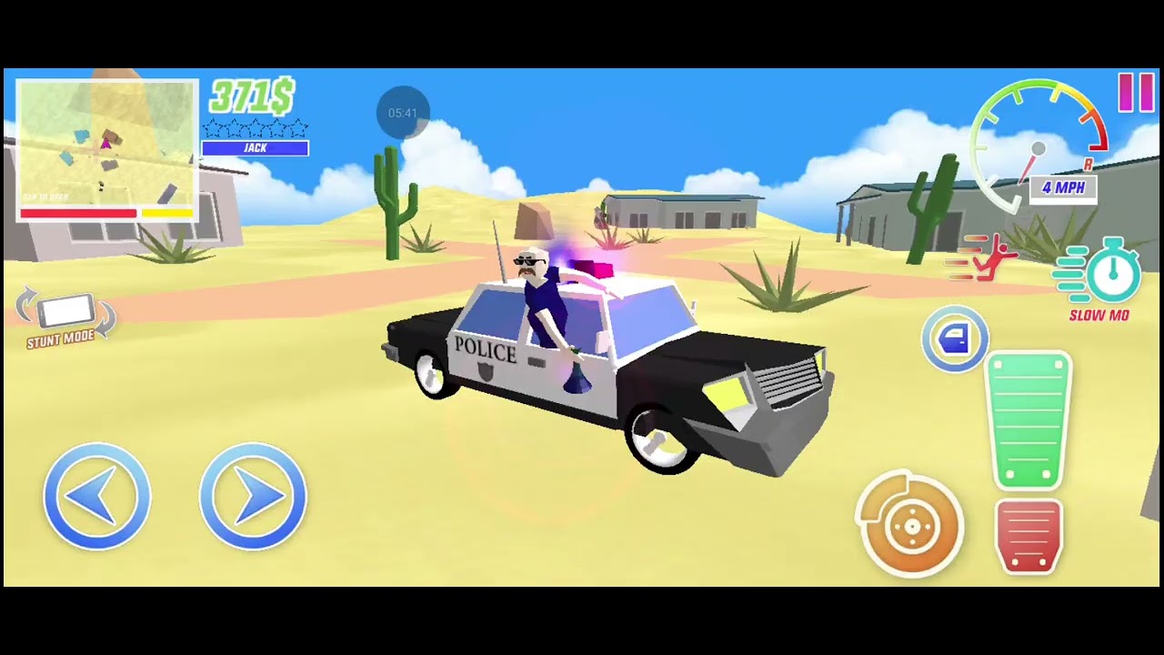 Jugando dude theft wars