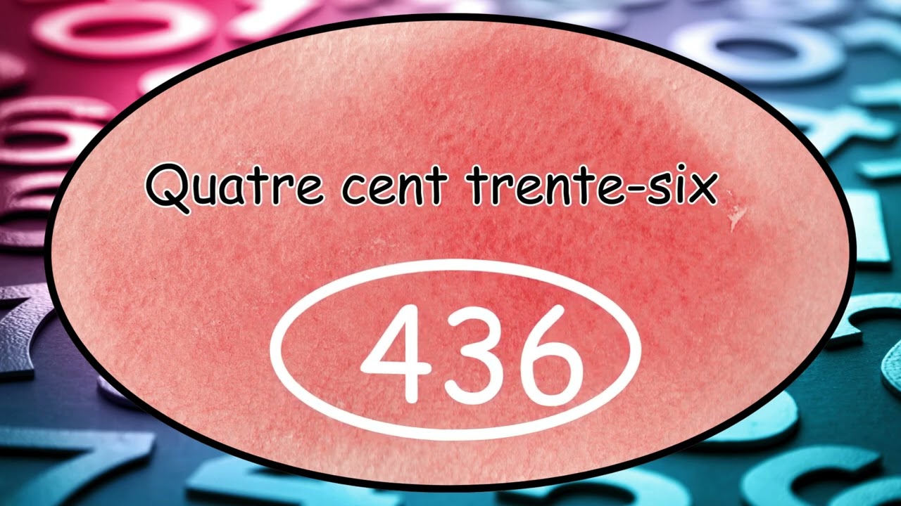 A number dictation in French French learner beginner | Dictée de nombres