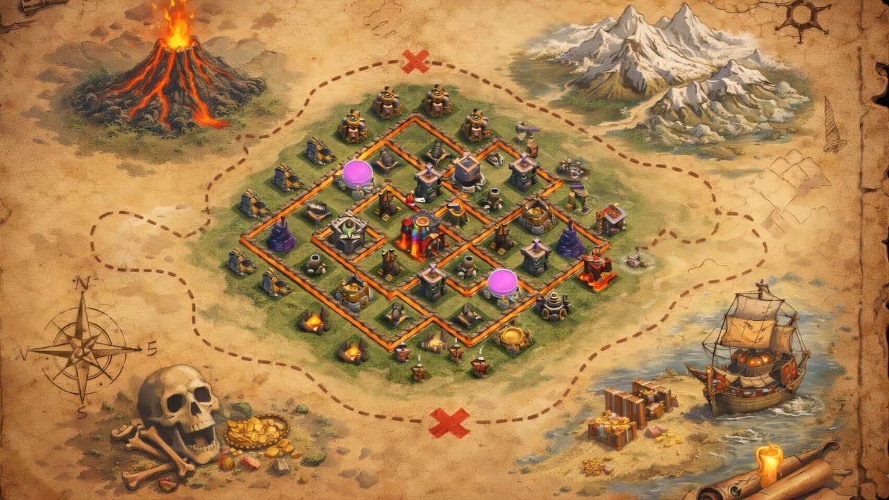 J'affronte le village le plus rare de tout clash of clan !!