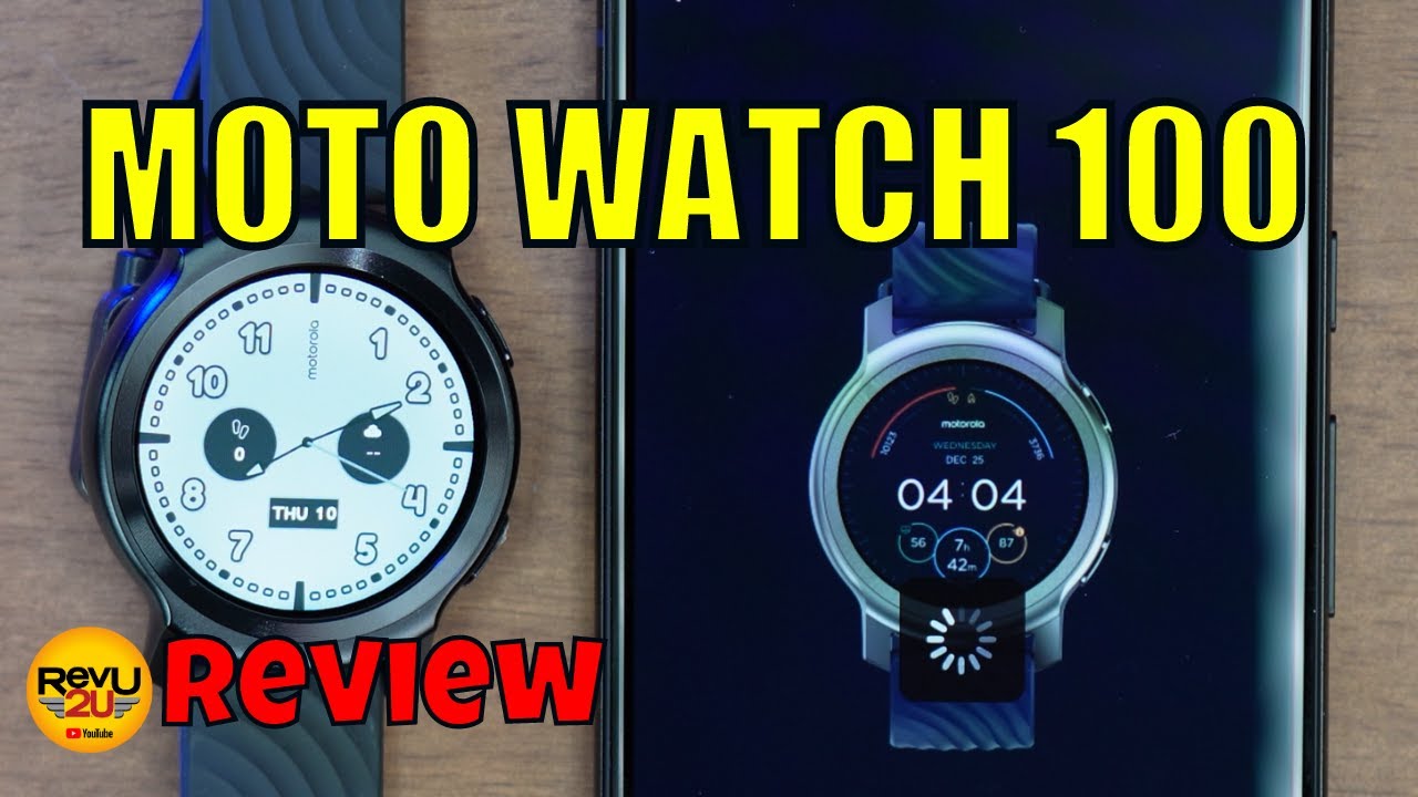 Motorola Moto Watch 100 | Обзор &mdash; &laquo;доступные&raquo; умные часы по цене менее 100 долларов