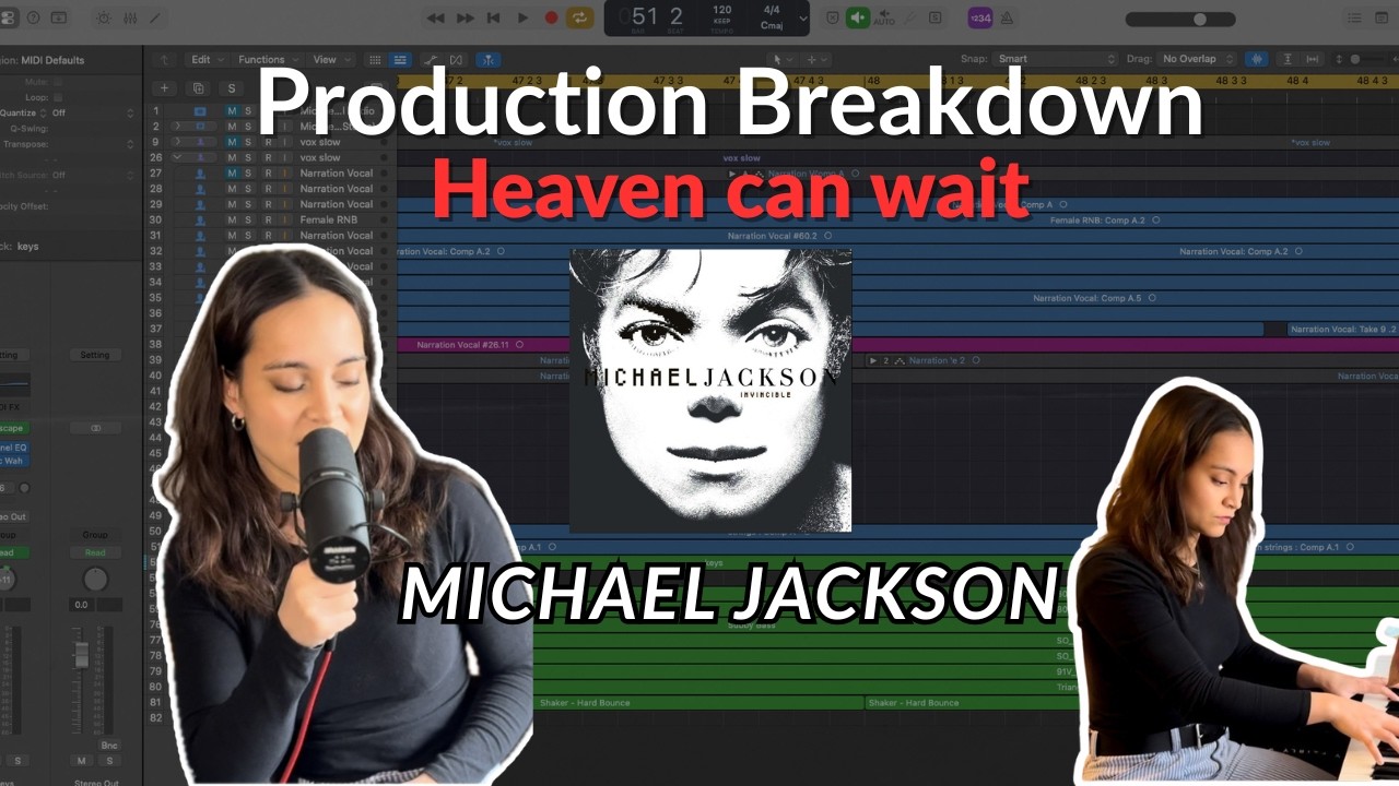 My remake of Heaven Can Wait by Michael Jackson - (Stems, Harmonies and production breakdown)