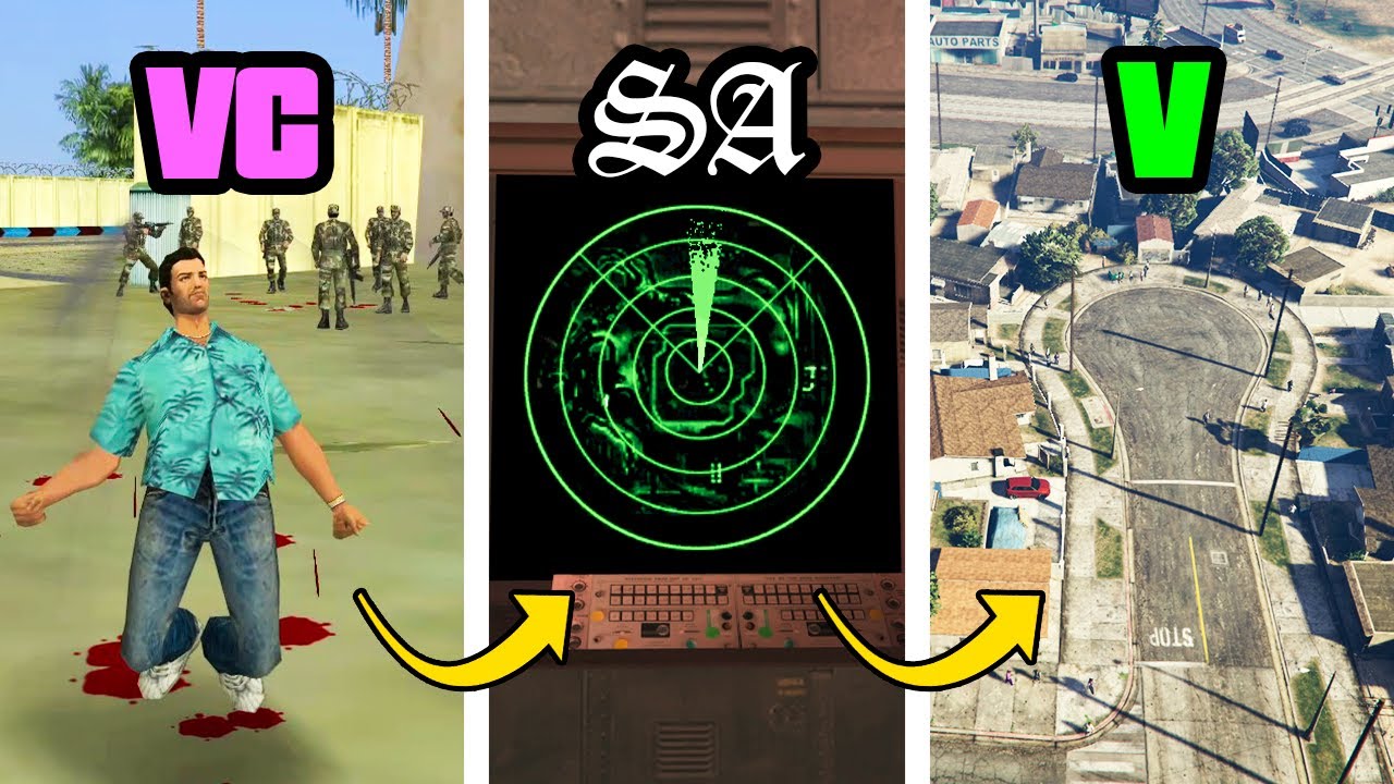 SURVIVING THE MOST DANGEROUS PLACES In GTA Games (Evolution)