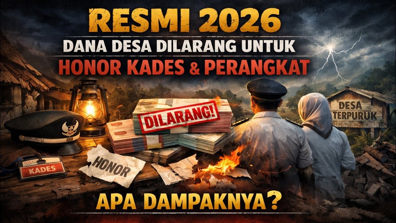 APBDES 2026 DAN ATURAN BARU DANA DESA BERDASARKAN PERMENDESA 16 TAHUN 2025