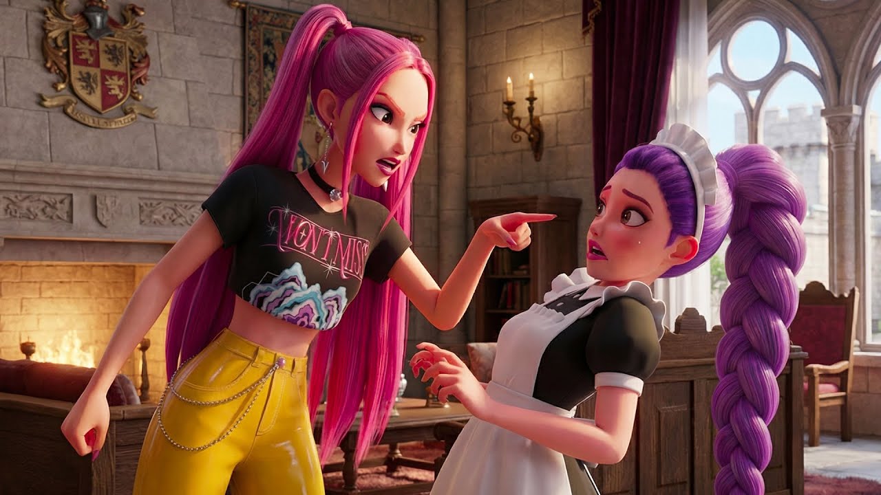 😱 Oh No!😢 What's Mira's Evil Gonna Do With Maid Rumi - KPOP Demon Hunters