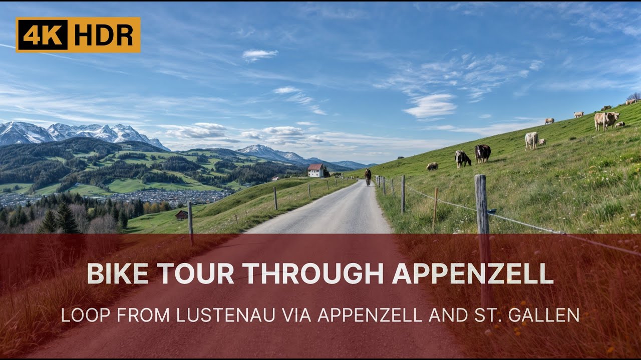 From Lustenau to St. Gallen & Appenzeller Land | Epic Bike Loop