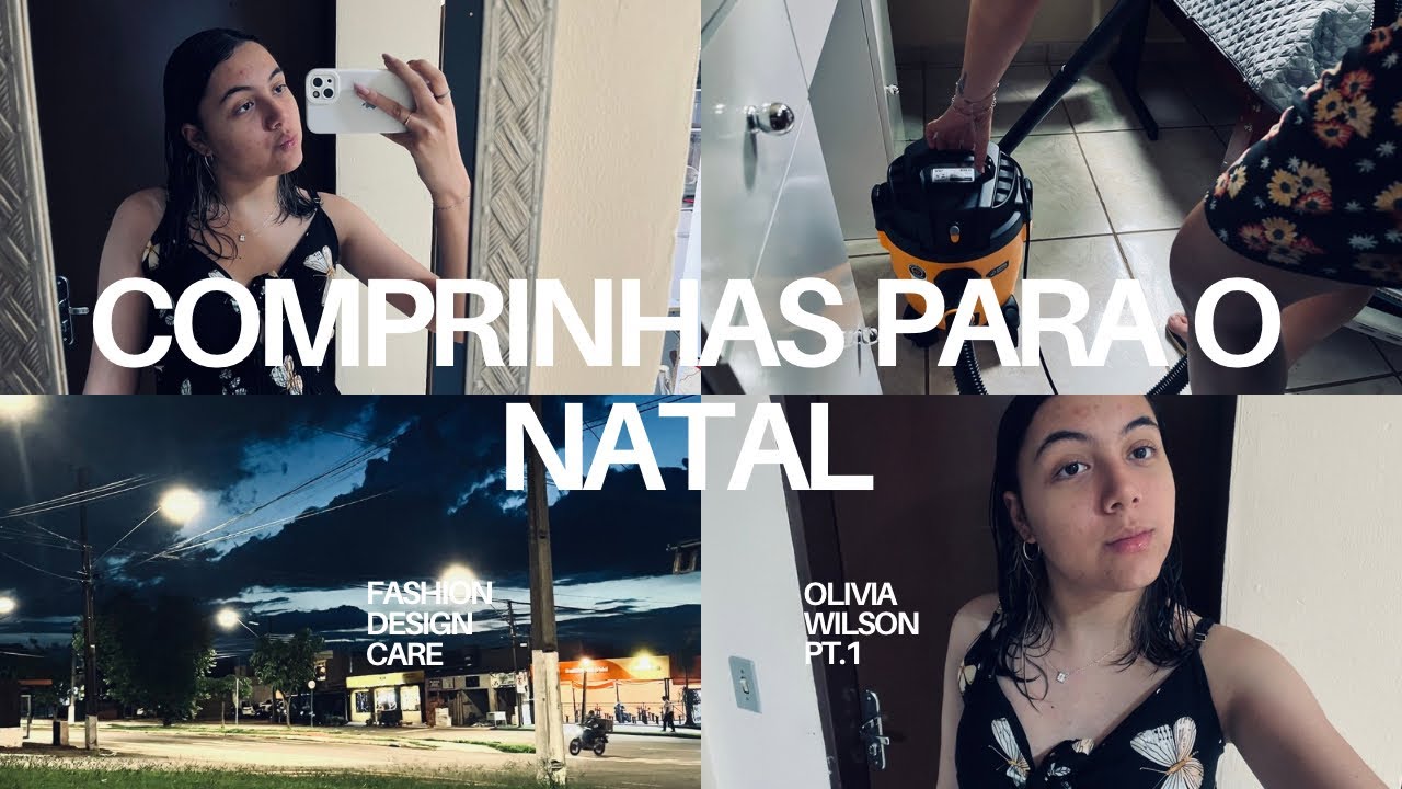 Vlog da tarde (comprinhas para o Natal)