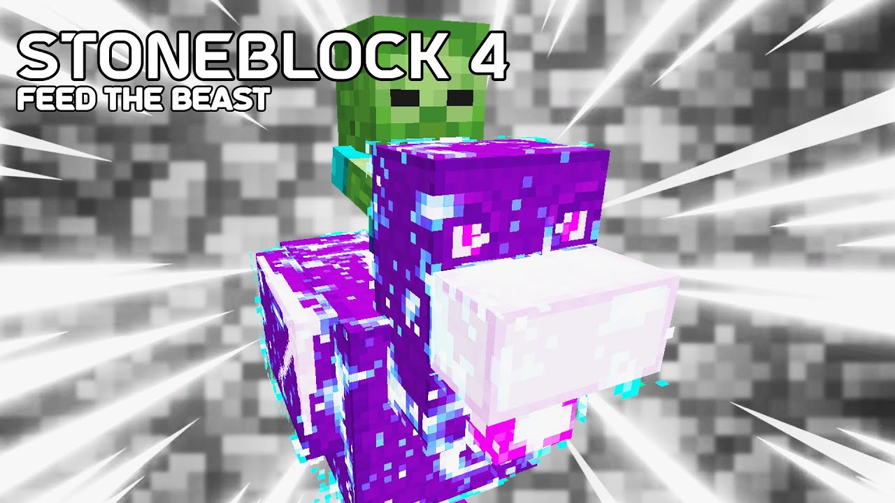 StoneBlock 4 Mighty Ender Chicken Destruction и Flux Networks EP11