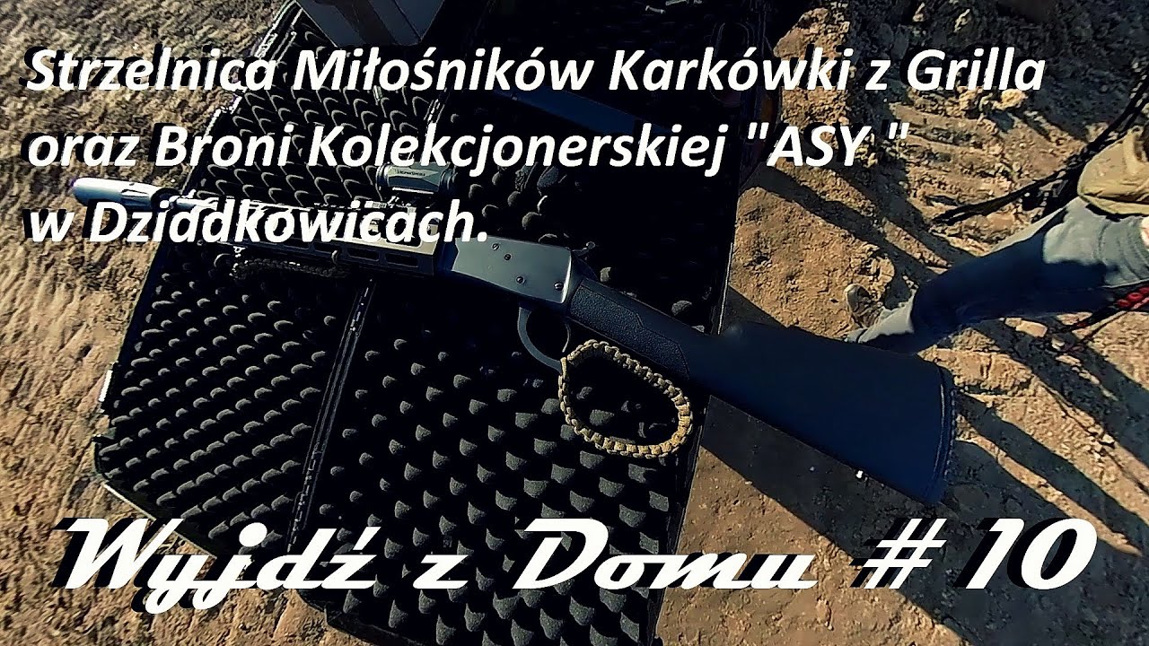 Strzelnica Miłośnik&oacute;w Kark&oacute;wki z Grilla i Broni Kolekcjonerskiej ASY w Dziadkowicach.