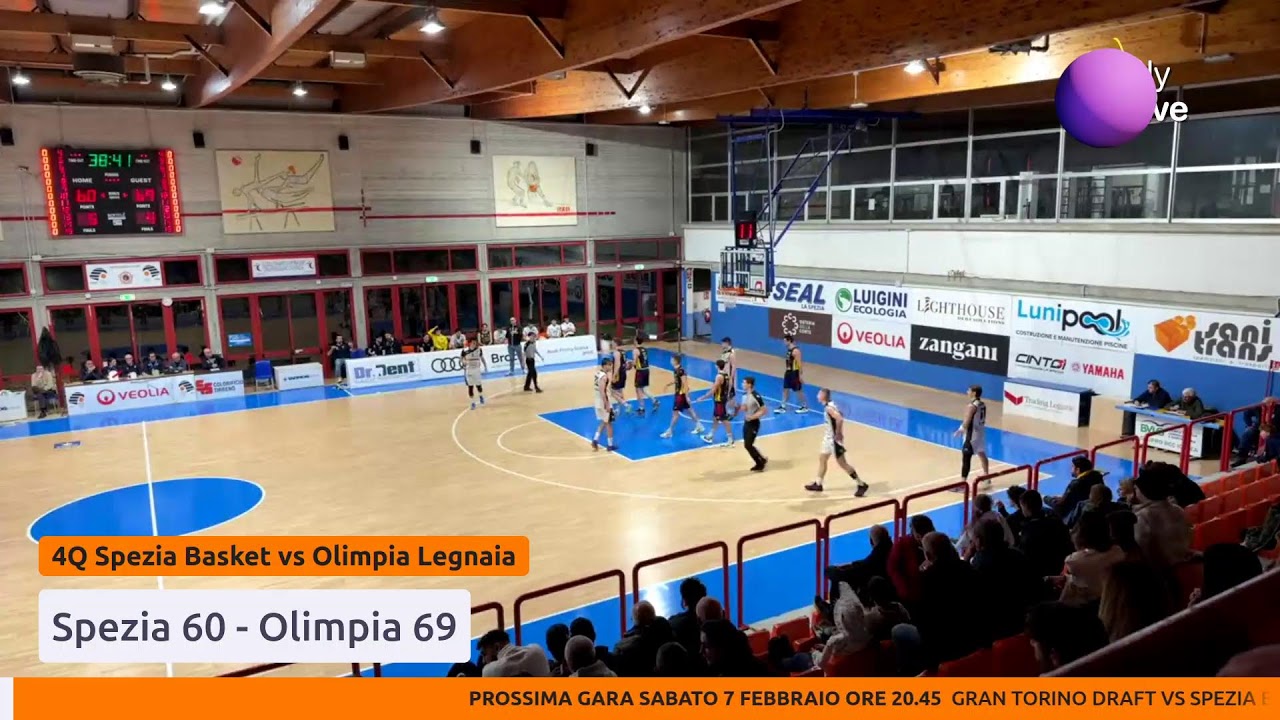 Spezia Basket VS Olimpia Legnaia