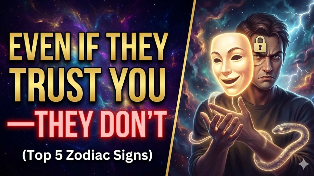 Even If They Trust You, They Don’t  || Top 5 Zodiac Signs