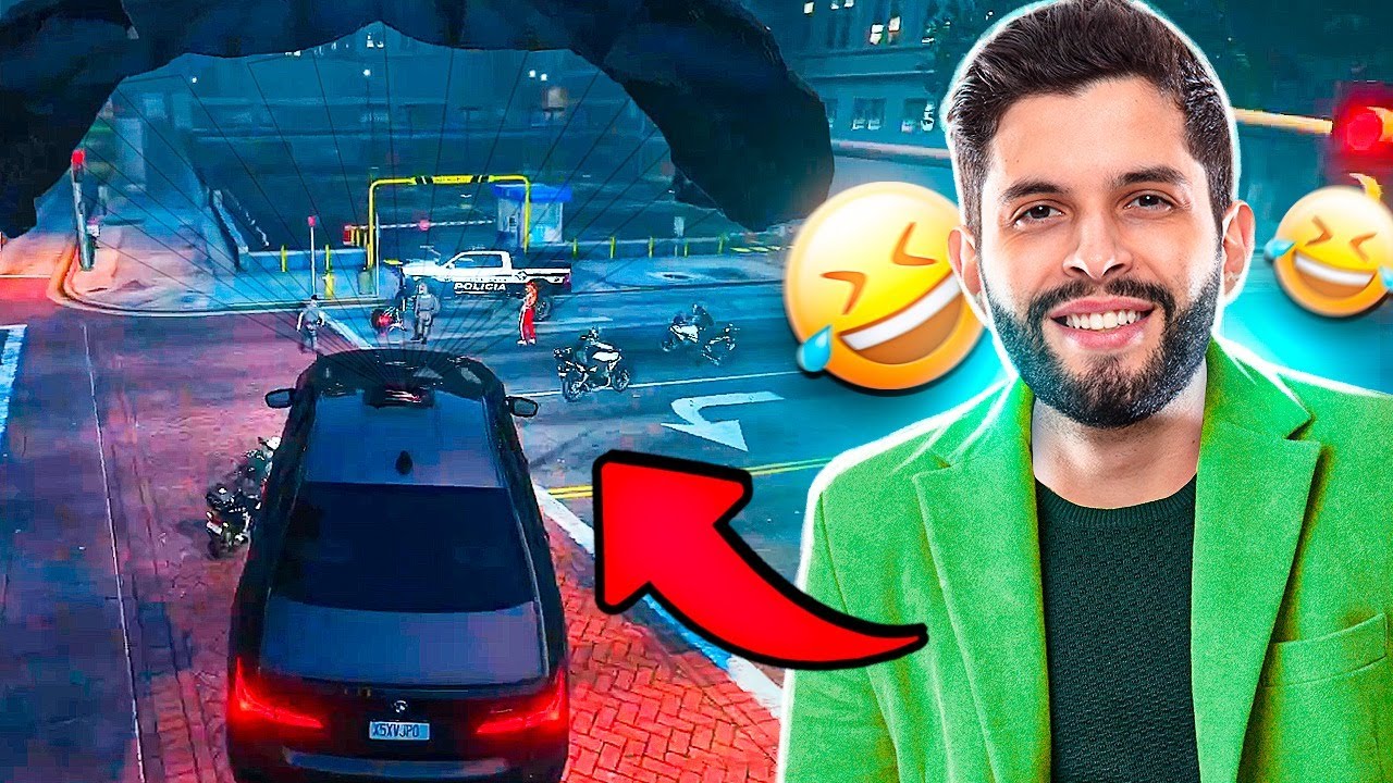 USEI UM CARRO DE ADM E TROLLEI A POLÍCIA! GTA RP